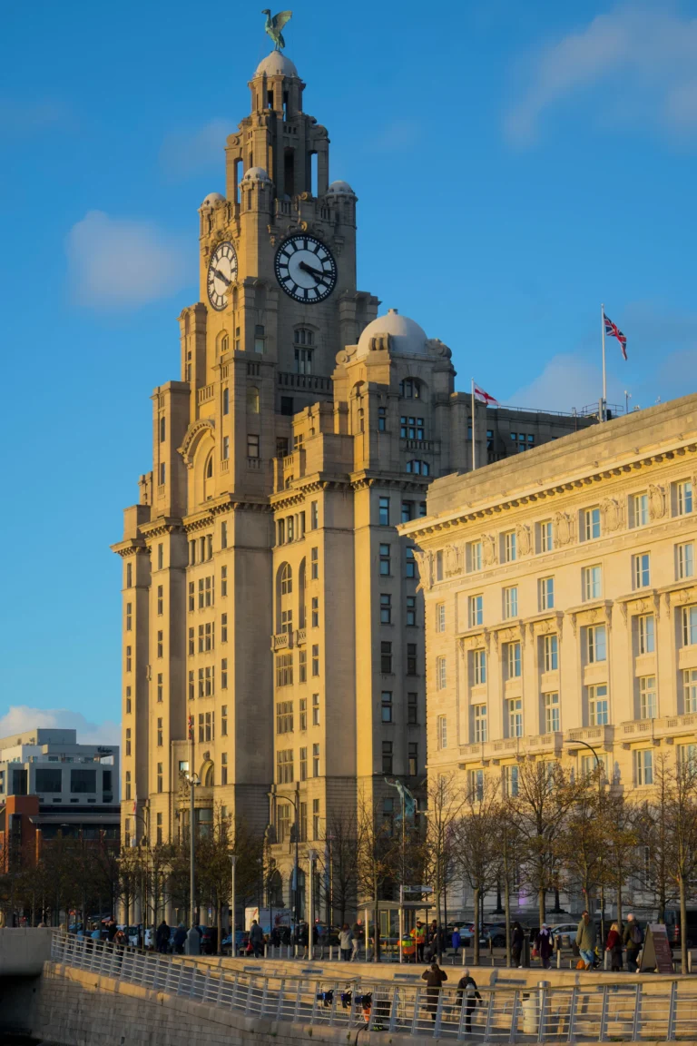 The Royal Liver Building in Liverpool