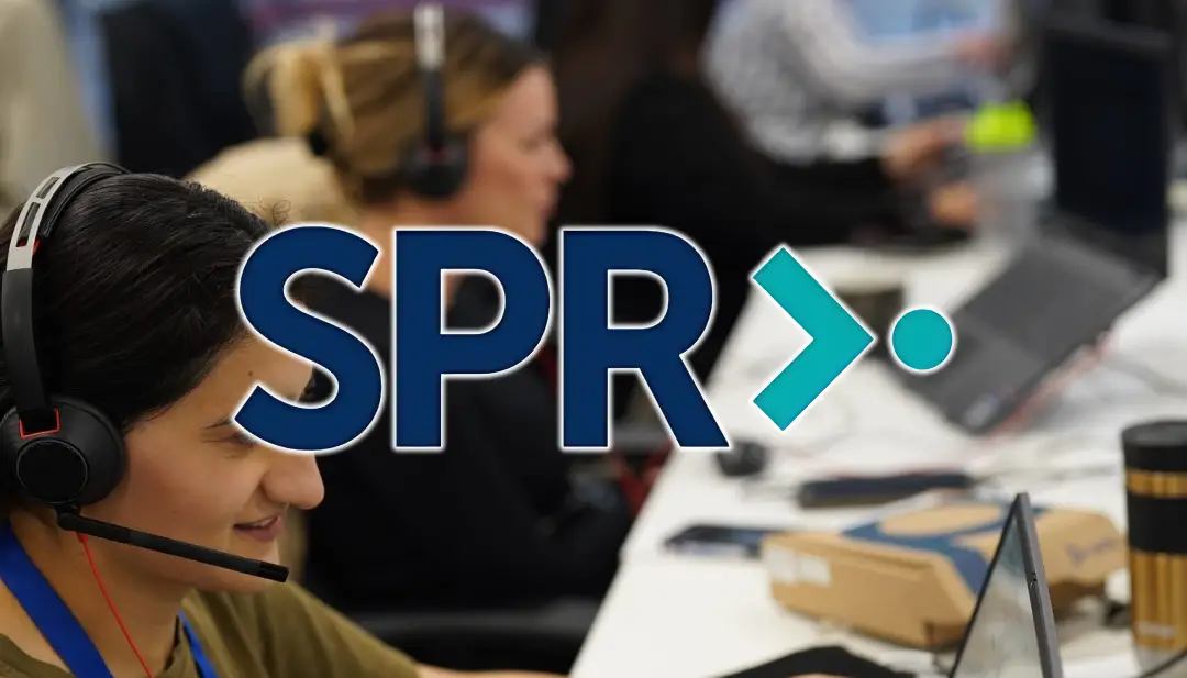 Starting Point Recruitment branding over a busy office
